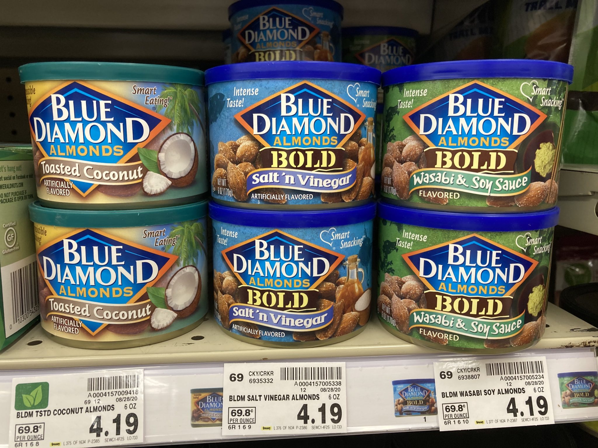 【アメリカ駐在】おすすめ！！BLUE DIAMOND ALMONDS ブルーダイヤモンド・アーモンド｜iroha